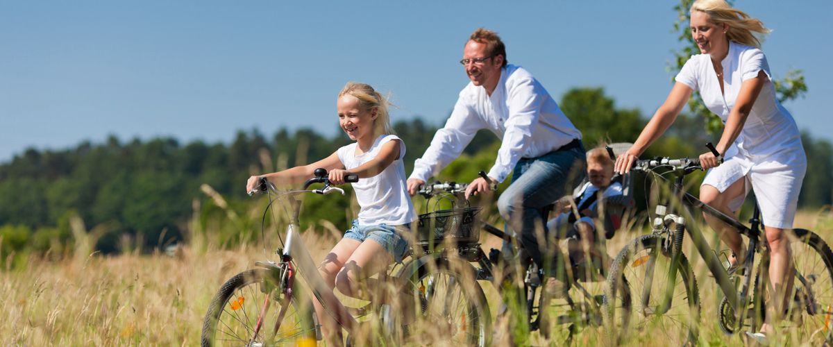 Radfahren durch den Spätsommer im Welzheimer Wald